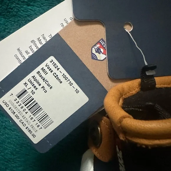 Hestra MITTENS - (size XL or size 10) NWT Leather - Picture 2 of 2